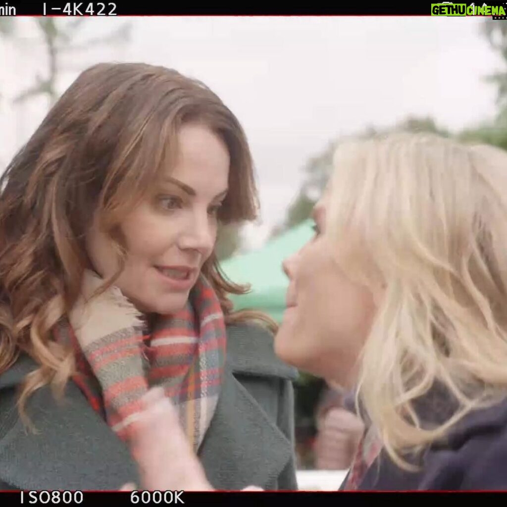 Erica Durance Instagram - So excited about our new Christmas Movie #openbychristmas coming out November 12th 8/7 on #hallmark #hallmarkchristmasmovies @alisweeney @brennanelliott2