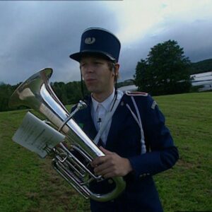 Espen Eckbo Instagram - Ønsker en fin mai til alle korpsveteraner som stadig gleder seg til å ta på uniform 17. mai. #eckbosarkiv #janolavhoff #korps #baryton #17mai #samspill #uniform