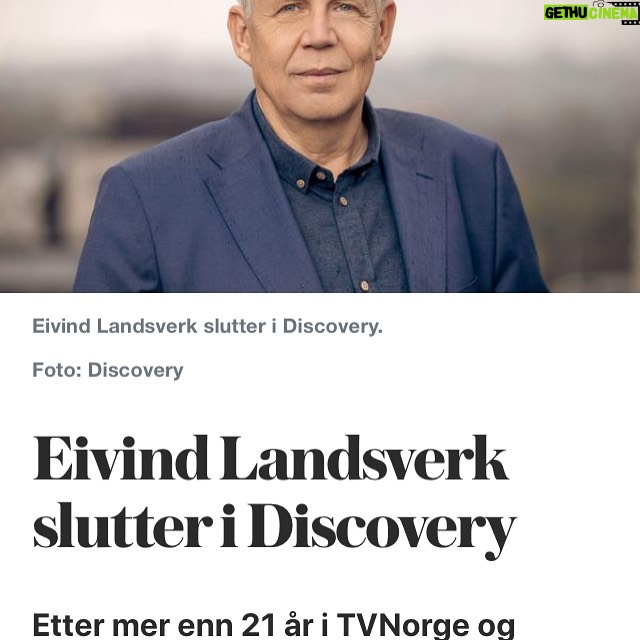 Espen Eckbo Instagram - Lykke til videre, Eivind Landsverk! Eivind har vært helt avgjørende for det meste jeg har fått mulighet til å gjøre på skjermen, og jeg har utrolig mye å takke ham for. Aller viktigst var det nok at han ga Kristian Ødegaard og meg mulighet til å lage Nissene på Låven i 2001, mot alle fornuftige odds. Han var også grunnen til at det føltes riktig å gå fra TV2 til TVNorge i 2010 for å bli med humorsatsningen de ønsket seg der. Eivind har vært en risikovillig og hjertevarm sjef, som har vært åpen og ærlig og flink til å motivere. Han kommer til å bli savnet, og jeg håper ikke Eivind forsvinner ut av bransjen, for det er ingen det er morsommere å være på jobbmiddager eller turer med enn han. ❤️❤️❤️💐💐💐