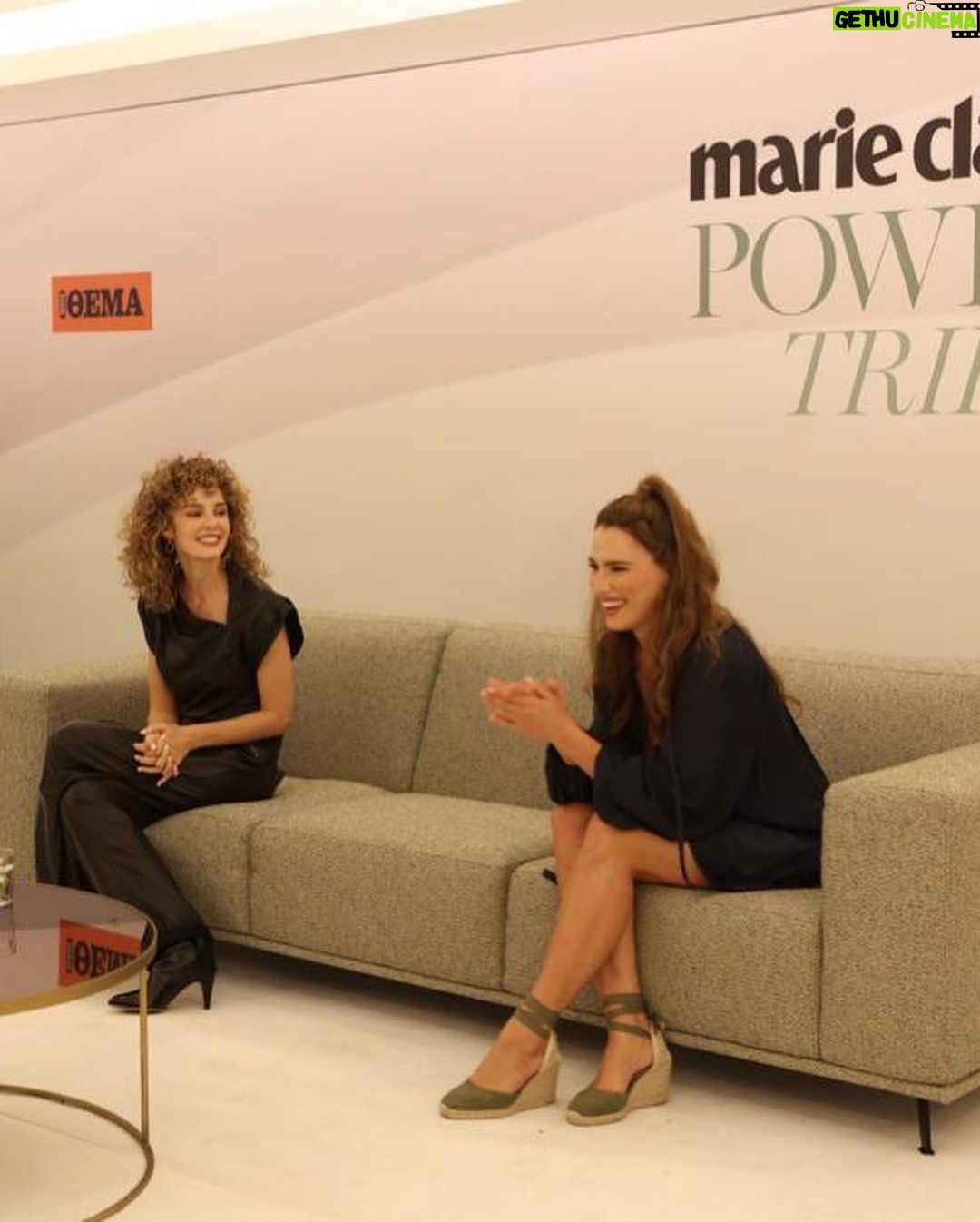 Esther Acebo Instagram - What an amazing #powerTrip with @marieclairegreece ππΌβ₯οΈπ¬π· Thank you very much for making all this amazing women reunited and sharing important stuff for US. SpeciaL Thanks to @galaxy_faraway for taking care of me and my famiLy and @meliakreiling because those 10 minutes before the stage made the difference. Youβre an incredibLe woman π π€ @josejuan35 / @isabelmarant πΈ @alexandros_makris_ @spyros_stergioy @bevasewell_art ππ»β₯οΈππ»β₯οΈ