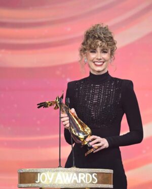 Esther Acebo Instagram - What an amazing experience!!
Thank you for having me
#joyawards2023 @riyadhseason 
#KSA

👗 @josejuan35 @elisabettafranchi 
💋 @mervat_makeup 
💇🏼‍♀️ @hala_hairdresser 

And aLways @yourocktalent ♥️