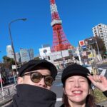 Esther Liu Instagram - 住在景點旁大概就是⋯ 這樣😅😂 一次收集到鐵塔🗼的 day&night 新的一年才過兩天 對於幸運深深有感 一切都有安排 我們就照著走吧 #小姐與流氓小旅行