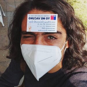 Etienne Bobenrieth Instagram - Listoco con la 1 era dosis 😷😁