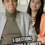 Eugenio Derbez Instagram - We wanna know… ¿Cuál fue tu materia favorita en la escuela? 📚😌   Get to know the stars of #RadicalTheMovie, Eugenio Derbez and Jennifer Trejo, ahead of it’s opening weekend.   Radical, based on a true story, opens in the US on Nov. 3 and is now playing in Mexico. #SoyRadical #ThinkForYourself #PotentialisEverywhere #EugenioDerbez