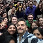 Eugenio Derbez Instagram - Surprising the audience into some movie theaters in NYC @radicalthemovie .