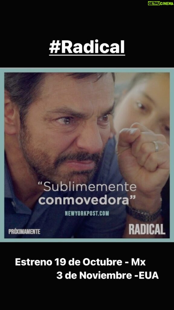 Eugenio Derbez Instagram - @radicalthemovie - 19 de Octubre Mx / 03 de Noviembre EUA