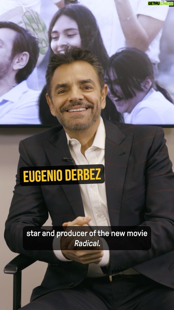 Eugenio Derbez Instagram - Teachers have the power to change lives! 🎓 Thats why Participant has partnered Hispanics in Philanthropy on the #RadicalFund to support 12 organizations working to close the gap for Latin students. Go to radical.movie/getinvolved to learn more and take action! Based on the true story of teacher Sergio Juarez Correa, Radical stars Eugenio Derbez and is now playing in theaters.