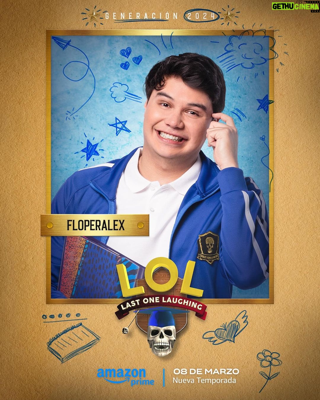 Eugenio Derbez Instagram - Querido Alex, un par de consejos: no por ser TikToker tienes derecho a reírte dentro de la casa LOL y no por apellidarte Flores puedes pasártela como Florero de adorno. Bienvenido a #LOL6 💀 marzo 8 - @primevideomx // Dear @floperalex9, a piece of advice: being a TikToker doesn’t give you the right to laugh inside the LOL house, and since your last name is Flores, make sure you blossom into something useful. Welcome to #LOL6 #LOLMX💀