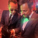 Eugenio Derbez Instagram - Such a great night. #photodump @maestrocares @marcanthony @ananavarrofl @queenlatifah New York City