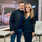 Eugenio Derbez Instagram - At the New York Live morning show. @sara_gore