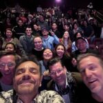 Eugenio Derbez Instagram - Surprising the audience into some movie theaters in NYC @radicalthemovie .