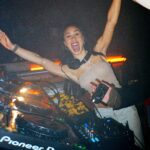 Eva Marisol Gutowski Instagram - YA’LL WERE REALLY OUT HERE DOIN IT! 🥹😭 two things- 1. I’m headlining a special two hour set at Ludlow House tomorrow night. It will be different than my past shows and more vibey 👽 I’m on at 11 and supported by @zigie.music! 2. Funny enough i dropped a SoundCloud set last week with the vibes and didn’t tell you guys. I didn’t mean to i just forgot 🫠 the sets called Flow State, because it reminds me of that good feeling you have when you wake up early to surf or pack the car for snowboarding or just getting into what you love. It’s in my bio. And why not 3. Thank you for supporting MARISOL. It’s been an insane last year getting back into it, and this year feels like I’m right where I’m meant to be 🥹❤️ These pics are from last week playing a UK/techno set! So thank you and let’s dance tomorrow! 🕺