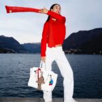 Eva Marisol Gutowski Instagram - 20 minutes in lake como 🍒🥹 Lake Como, Italy