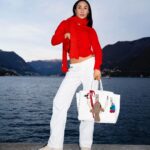 Eva Marisol Gutowski Instagram - 20 minutes in lake como 🍒🥹 Lake Como, Italy