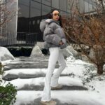 Eva Marisol Gutowski Instagram - Babe wake up new snow just dropped! 🥶🌨️ New York, New York