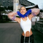 Eva Marisol Gutowski Instagram - You can call but i don’t think you’ll reach me 🤷🏽‍♀️ Flims-Laax Switzerland