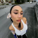 Eva Marisol Gutowski Instagram - You can call but i don’t think you’ll reach me 🤷🏽‍♀️ Flims-Laax Switzerland