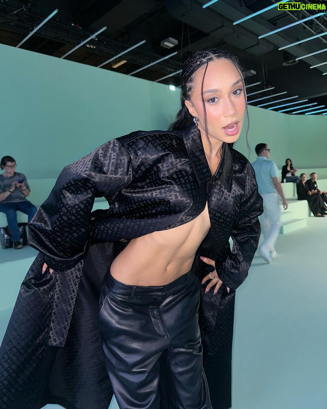 Eva Marisol Gutowski Instagram - Don’t speak to the manager, speak to the @boss 🥵💼 Milan, Italy