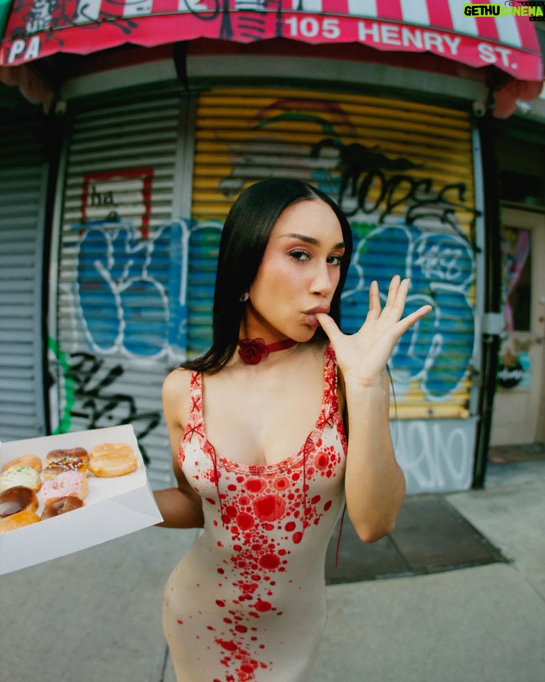 Eva Marisol Gutowski Instagram - Meet our Beauty and the Beat cover gurl @MylifeasEva as we celebrate this month’s beauty issue with our girlies over at @beautycon 💄 Eva is an multifaceted Producer/DJ/ Youtuber and face behind her new Interior Design House - Frames house, in Palm Springs. With 10+ Million followers (& counting) Eva is busier than ever, her Youtube Channel gives you a glimpse of her busy life, moving from LA to NYC and DIY projects that will get you off your ass. We're so excited to chat with Eva about her new music, her beauty routine (do you see her skin?!), DJ'ing, and what's next for the busiest girl in New York City! What is your beauty philosophy? I realized years ago that tons of things make me feel beautiful that have nothing to do with looking a certain way or keeping up with beauty standards. Things like being in a bikini in the sun, or having a cup of tea before bed. I can do these things and even if my hair isn’t done, my legs aren’t shaved, I’m breaking out, or whatever- I’ll still feel beautiful and loved. My point is, everyone has a different threshold of what they need to do to feel their best. Don’t get caught up trying to adhere to a 20-step beauty routine you saw on TikTok just because you think that’s what you “should” be doing. We see 10 new beauty trends pop up every day and it’s literally impossible to keep up with them. Just do what makes *you* feel beautiful. At the end of the day, no cream or new beauty trend is going to make you feel any better than the feeling of having a good mental space for what really matters. Read her full interview now live at www.Galoremag.com Team Credits: Editor-in-chief: Prince Chenoa @princechenoastudio Photography: @Olav Creative Direction: @Olav @MylifeasEva Wardrobe Stylist: @IntoArchive, @MylifeasEva Vehicle Coordinator: Val Osi Vehicle Provider: Grand Prix Motors NY Galore Features Editor: Perrin Johnson @editsbyperry