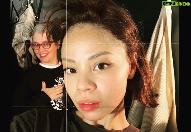Eva Noblezada Instagram - Well…”You gotta keep on keepin’ on”! 🤘🏽🧹can’t wait for you all to get a sniff of this! Creatives being announced soon! 🎊🙌🏽 Swipe for a cheeky pic of my first wig fitting. She won’t be the one but I thought she was rad 🤩#JoeDirttheMusical
