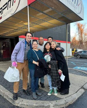 Eva Noblezada Instagram - @reevecarney surprised me and not only flew my family out for my bday weekend…but surprised me with a day of pure fun with some of my favorite people. Thank you everyone for the best day…ever! 🎊😭 I love you all very much. Reeve, I hope you know how much I love you. 🤍
I don’t think I’ll ever stop smiling 🥹
Ty @sandraokuboyejo for some of these amazing pics 🥹