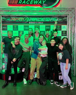 Eva Noblezada Instagram - @reevecarney surprised me and not only flew my family out for my bday weekend…but surprised me with a day of pure fun with some of my favorite people. Thank you everyone for the best day…ever! 🎊😭 I love you all very much. Reeve, I hope you know how much I love you. 🤍
I don’t think I’ll ever stop smiling 🥹
Ty @sandraokuboyejo for some of these amazing pics 🥹