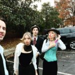 Eva Noblezada Instagram - 🍂🧛🏼‍♀️🌝🖤 the perfect halloweekend. Reeve and I were Mina and Jonathan Harker 🥹 Kentucky