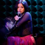 Eva Noblezada Instagram - Delusional indeed 🎊 feeling fabulous and festive after three delicious shows @joespub with my musical partner in crime @rodneybush ✨ Thank You for coming everyone i love you all so much! Wishing everyone a lovely holiday season and continued blessings into the new year 🫶🏽❄️🕯️🎄 Also thank you you beautiful man @reevecarney for joining me onstage and slaying one of my fav mt classics ❤️‍🔥 finishing the year entertainting you all is my highest artistic honor 🙏🏽 And @davidandrako thank YOU for these gorgeous pictures! Sound: Steve Lighting : Jeanne Anne Stage Managers: Jordi & Jake Costume: TC Williams