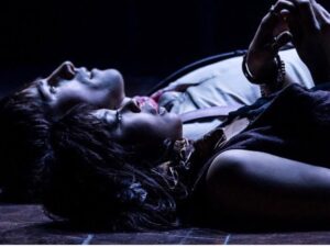 Eva Noblezada Instagram - From the beginning, I knew hadestown would be elevated because of your involvement alone. Your dedication to the craft. Your kindness and your generosity. Your humility and the fierce fire and heart you bring to everything you do. You not only inspire us but lead us like the Captain you are. Being on stage with you is magical. Watching you onstage is an honor. Five shows left baby! What a journey and what a legendary achievement. I love you @reevecarney 💐💐💐💐 
“Orpehus you are not alone, I am right behind you. We are all behind you.” ❤️‍🔥