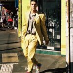 Evan Evagora Instagram - I’ve got like half a mill in Monopoly money. Outtakes @matthiasogger @brett_bowen @megguthriemakeupandhair #areyoueatingthough #editorial Collingwood, Victoria, Australia