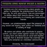 Evan Evagora Instagram - Crafted by a diverse group of writers and endorsed by a multitude of actors and artists, 'Fandoms Stand Against Racism & Bigotry' is an independent statement dedicated to protecting our largely positive fandoms from any people who seek to spread racism and bigotry.