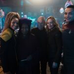 Evan Evagora Instagram - A hacker, a Listener, an admiral, a borg and an Alien all walk into an altered timeline and…I know I did similar joke already but I don’t care, season 2 is finished, here’s some bts. I won’t be back for the third season of Picard, so to quote a mediocre band “thanks for the memories” y’all know the rest! LLAP Los Angeles, California