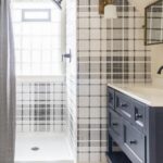 Evan Thomas Instagram - We are about halfway through the season 3, and I’ve been so proud of the homes this season! Sometimes the bathrooms in these smaller homes can be tricky to add in unique design elements when their size dictates that they all basically have the same layout. Here are alllll the bathrooms so far this season. From the future house, to the black hole, to cozy cabin, we tried to add as much personality to each bathroom while sticking to the aesthetic of the house, and not breaking the bank. What’s your favorite bathroom so far this season?! And if you see a tile that you love, head over to @virginiatilecompany! All these beautiful tiles are @virginiatilecompany tiles and each one is fabulous in their own right! Detroit, Michigan