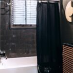 Evan Thomas Instagram - We are about halfway through the season 3, and I’ve been so proud of the homes this season! Sometimes the bathrooms in these smaller homes can be tricky to add in unique design elements when their size dictates that they all basically have the same layout. Here are alllll the bathrooms so far this season. From the future house, to the black hole, to cozy cabin, we tried to add as much personality to each bathroom while sticking to the aesthetic of the house, and not breaking the bank. What’s your favorite bathroom so far this season?! And if you see a tile that you love, head over to @virginiatilecompany! All these beautiful tiles are @virginiatilecompany tiles and each one is fabulous in their own right! Detroit, Michigan