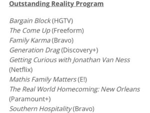 Evan Thomas Instagram - Some unexpected news today. @bargainblock was nominated for a @glaad award! Never thought we’d be nominated for anything like that! Thanks to the crew, the producers, our construction crews, and our team at @ninedesignandhomes all coming together and making the best show possible! ❤️
