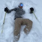 Evan Thomas Instagram - Blizzard has hit northern Michigan! We wanted to go snowboarding today but it was a tad bit windy! So snowshoeing it is! Beautiful day in some beautiful country 😍! What’s the storm like where you are? Tons of snow?? Gaylord, Michigan