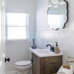 Evan Thomas Instagram – Which bathroom do you guys prefer from last night’s episode? The glitzy Paris apartment with the mural shower tile or the rustic French Chateau?? I honestly can’t decide. I’m leaning towards French Chateau, but interested in what you all think! Glitz vs. rustic 🤔

#hgtv #bathroomdesign #homerenovation #detroitproud #bargainblock Detroit, Michigan