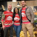 Evan Thomas Instagram - It’s been the best day!!! Happy Thanksgiving everyone! Let the Christmas season begin!! And THANKS @HGTV FOR THE AMAZING SWEATERS LOL #blackfriday #hgtv #cheer #bemerryaf Detroit, Michigan