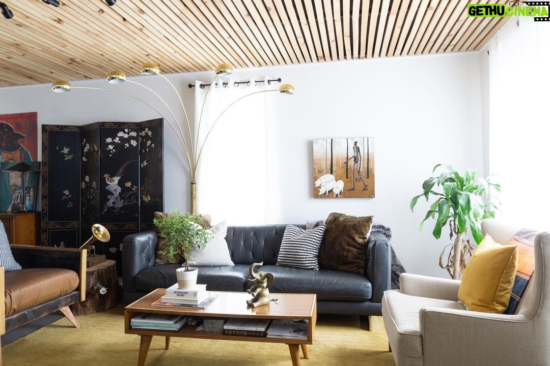 Evan Thomas Instagram - Thought I’d continue sharing some projects we did before Bargain Block. This project was our third ever reno in Detroit. It was a doozy too. We bought it for only $4k because it was in such bad shape. The wood slats were a labor of love, but did take a while to do. Maybe the slats will make a return on a Bargain Block house someday…perhaps a scandi mod house? Detroit, Michigan