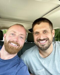 Evan Thomas Instagram - Off to a family wedding! Always fun to reconnect after being so busy and apart for so long! Congrats @jen.fish_ and Elliot!