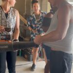 Evan Thomas Instagram - It’s time to Rock the Block, AGAIN!!! What an unbelievable experience it was. I was amazed at how much more intense this season was. It shook us to our cores I’d say. BUT, I’m so proud of this house. Everything we messed up on last time was corrected x10!! We worked so hard on this project and I can’t wait til y’all see it. AND, we made some amazing new friends along the way 🥰 but the drama this season… was real. That’s some tea since you read this far Show airs March 4th at 9pm on @hgtv #rocktheblock #newfriends #ilovethesepeople #tyisastudmuffinlol Treasure Island, Florida