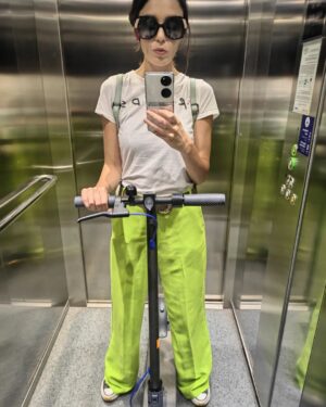 Evelin Kostova Instagram - Subway stories💚