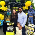 Fahriye Evcen Instagram - İyi ki doğdun ilk göz ağrımız 🖤💛 KARAN #13.04.2019