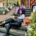 Fahriye Evcen Instagram - Bewitched! 🪄🎃