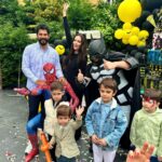 Fahriye Evcen Instagram - İyi ki doğdun ilk göz ağrımız 🖤💛 KARAN #13.04.2019