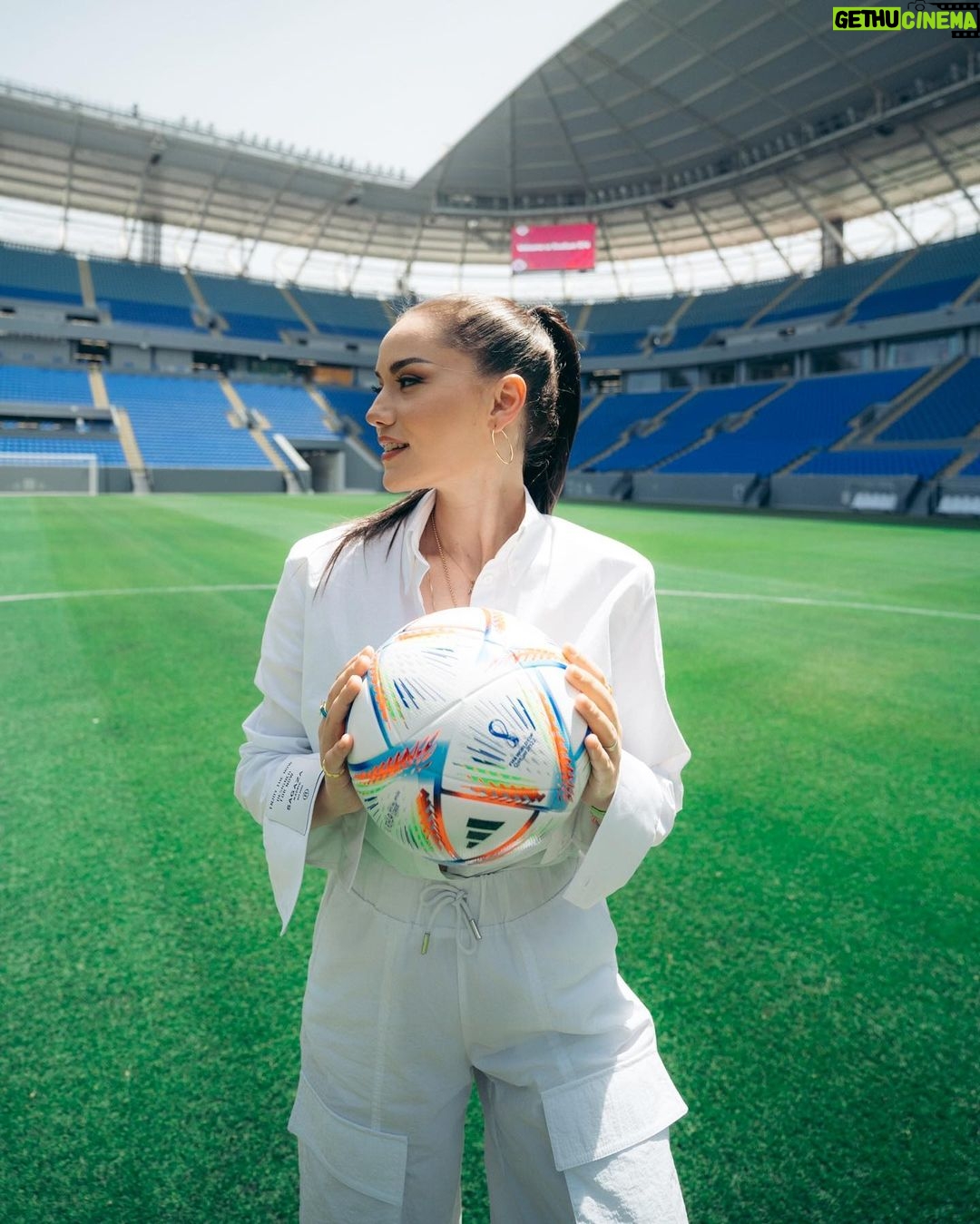 Fahriye Evcen Instagram - ⚽️ 974Stadium Qatar