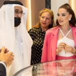 Fahriye Evcen Instagram - I litterally had the best time in Qatar 💫 the Doha Jewellery & Watch Exhibition 2022 was spectacular 💎 and especially the Turkish pavillion made me proud ✌🏻 such amazing place, such warm & hospitable people, thank you 😌💖 #AD #işbirliği #VisitQatar #DJWE2022 @qatarcalendar @visitqatar