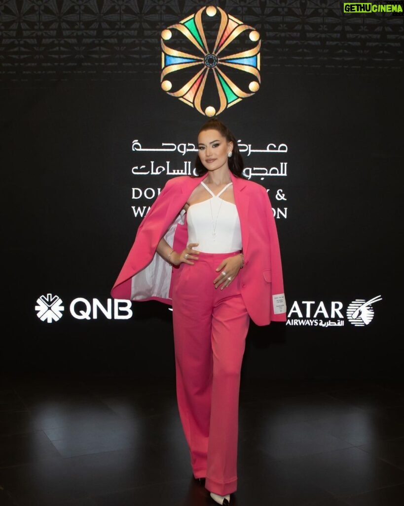 Fahriye Evcen Instagram - Delighted be part of the 18th edition of the Doha Jewellery and Watches Exhibition, with more than 500 exhibitors from 10 countries. Taking place until 14th May 2022 Location: Doha Exhibition & Convention Center Link: https://djwe.qa. #AD #işbirliği #DJWE2022 @visitqatar @qatarcalendar
