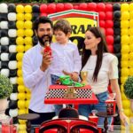 Fahriye Evcen Instagram - Canım oğlum.. iyi ki doğdun! 🙏🏻🎈