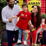 Fahriye Evcen Instagram - Happy birthday my love ❤️🎈 @karanozcivit 👑